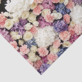 Floral patroon tissuepapier (Detail)