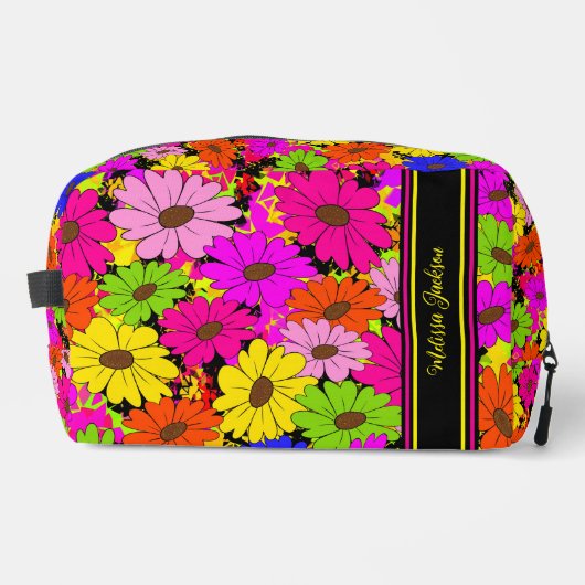 Floral patroon toilettasje (Voorkant)
