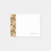  Floral patroon van gele rozen Post-it® Notes (Voorkant)