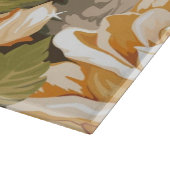  Floral patroon van gele rozen Snijplank (Hoek)