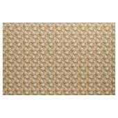 Floral patroon van gele rozen Stof (Yard (91,4 cm))