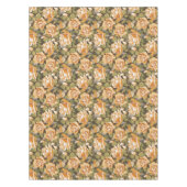  Floral patroon van gele rozen Tafelkleed (Voorkant)