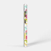 Floral Patroon voor heldere kleurrijke Waterverf Samsung Galaxy Hoesje (Rechterkant)