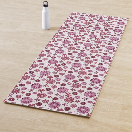 Floral patroon yogamat (In situ)