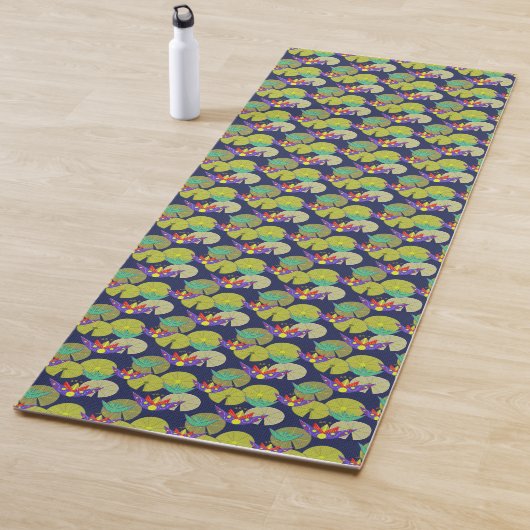 Floral patroon yogamat (In situ)