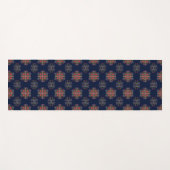 Floral patroon yogamat (Voorkant (horizontaal))