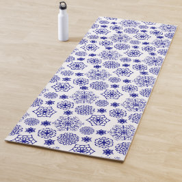 Floral patroon yogamat
