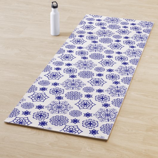 Floral patroon yogamat (In situ)