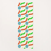 Floral patroon yogamat (Voorkant)