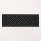 Floral patroon yogamat (Voorkant (horizontaal))