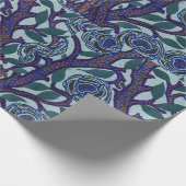 Floral patroonpapier, oostelijk Samarkande Cadeaupapier (Hoek)