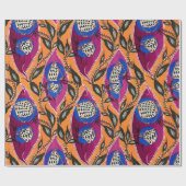 Floral patroonpapier, oostelijk Samarkande Cadeaupapier (Vlak)