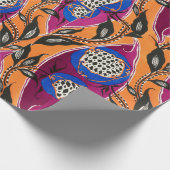 Floral patroonpapier, oostelijk Samarkande Cadeaupapier (Hoek)