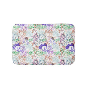 Floral Pattern 10 Badmat