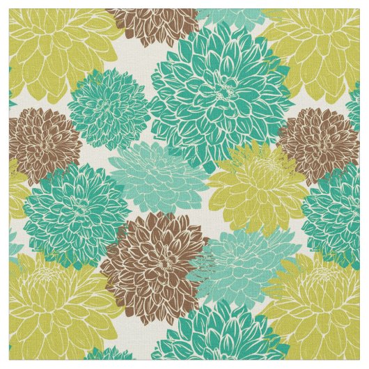 Floral Pattern 10 Stof (Close Up)