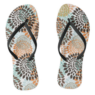 Floral Pattern 10 Teenslippers