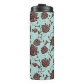 Floral Pattern 10 Thermosbeker (Voorkant)