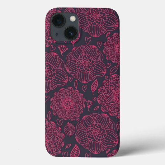 Floral Pattern 11 Case-Mate iPhone Case (Achterkant)