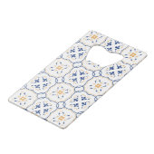 Floral Pattern 11 Creditkaart Flessenopener (Voorkant Gekanteld)