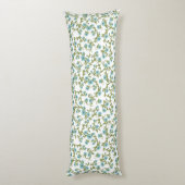 Floral Pattern 11 Lichaamskussen (Achterkant (Verticaal))