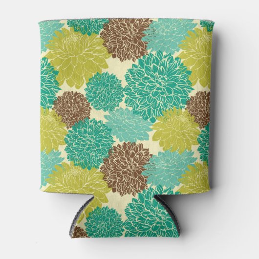 Floral Pattern 12 Blikjeskoeler (Voorkant)