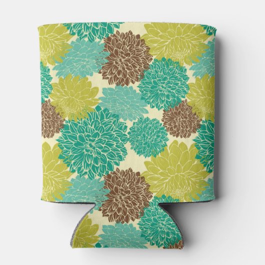 Floral Pattern 12 Blikjeskoeler (Achterkant)