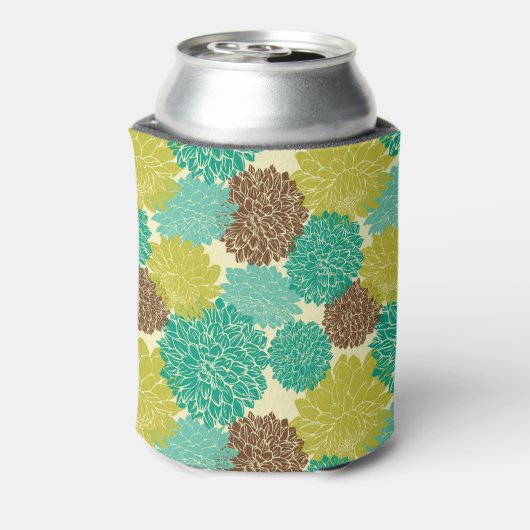 Floral Pattern 12 Blikjeskoeler (Blikje Achterkant)