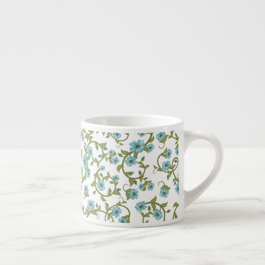 Floral Pattern 12 Espresso Kop (Rechts)
