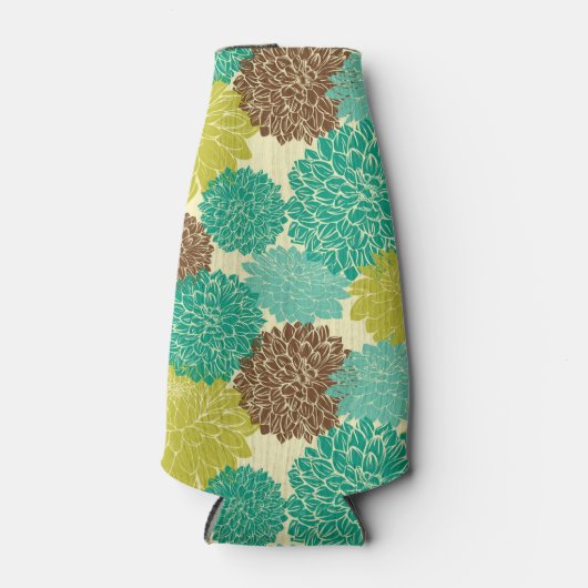 Floral Pattern 12 Flesjeskoeler (Voorkant)