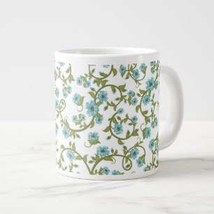 Floral Pattern 12 Grote Koffiekop