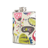 Floral Pattern 12 Heupfles (Links)