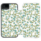 Floral Pattern 12 Incipio iPhone Portemonnee Hoesje (Agenda Open)