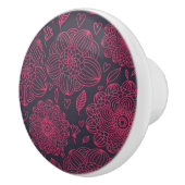 Floral Pattern 12 Keramische Knop (Rechts)