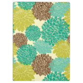 Floral Pattern 12 Klembord (Achterkant)