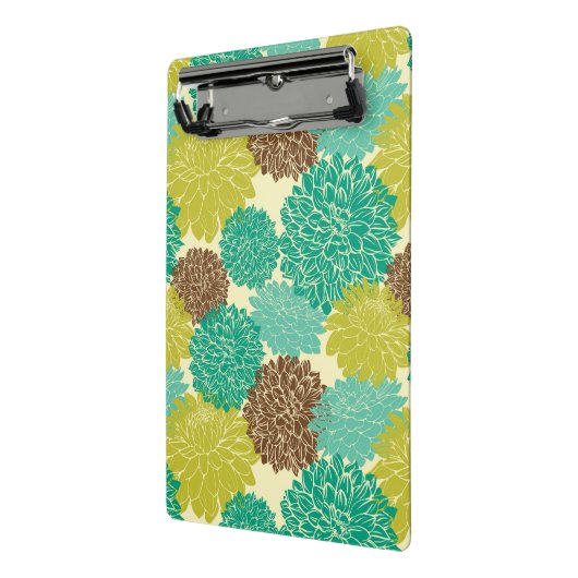 Floral Pattern 12 Mini Klembord (Angled2)