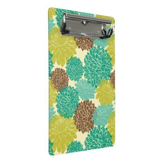 Floral Pattern 12 Mini Klembord (Schuin)