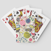 Floral Pattern 12 Speelkaarten (Achterkant)