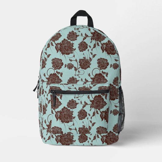 Floral Pattern 13 Bedrukte Rugzak (Voorkant)