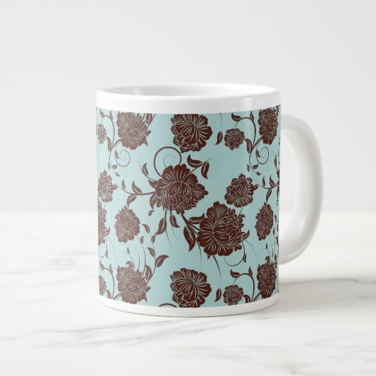 Floral Pattern 13 Grote Koffiekop (Voorkant rechts)