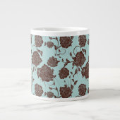 Floral Pattern 13 Grote Koffiekop (Voorkant)