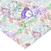 Floral Pattern 13 Korte Tafelloper (Hoek)