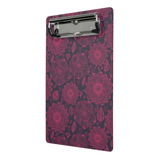 Floral Pattern 13 Mini Klembord (Angled2)