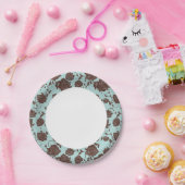 Floral Pattern 13 Papieren Bordje (Feest)