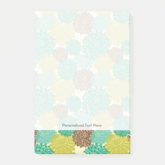 Floral Pattern 13 Post-it® Notes (Voorkant)