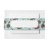 Floral Pattern 13 Uitnodigingen Wikkel (Voorkant Voorbeeld)