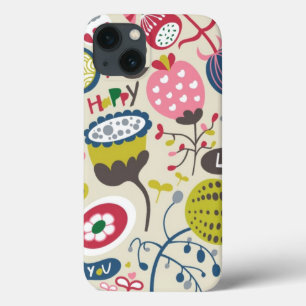 Floral Pattern 14 Case-Mate iPhone Case