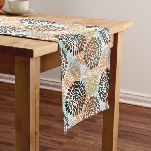 Floral Pattern 14 Korte Tafelloper (Voorbeeld)