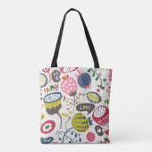 Floral Pattern 14 Tote Bag (Achterkant)