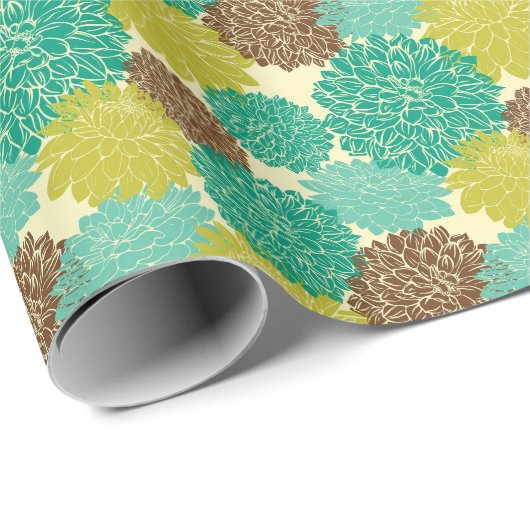 Floral Pattern 2 Cadeaupapier (Rol Hoek)