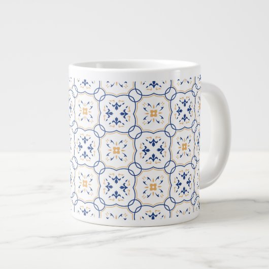 Floral Pattern 2 Grote Koffiekop (Voorkant rechts)